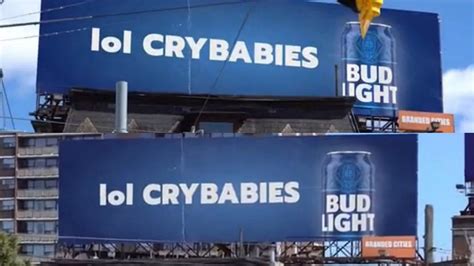 budlight billboard|Fact Check: Is the lol crybabies Bud Light Billboard。